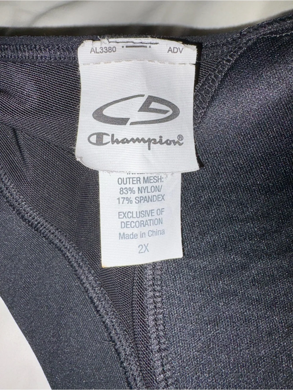 Champion front zip